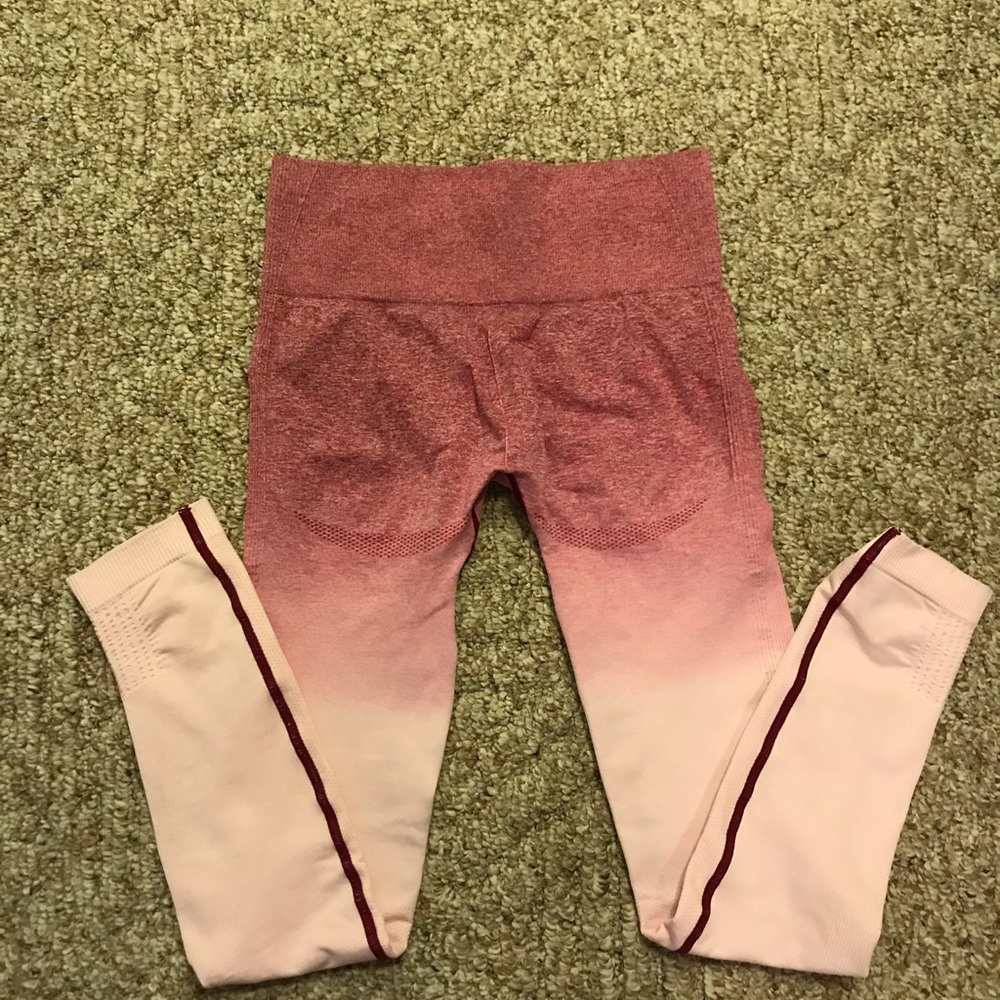Gymshark Pink Ombré leggings